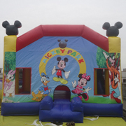 hot sales Minnie mouse inflatable castles